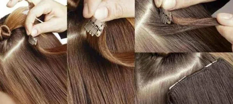 Applying Clip-in Extensions Easily & Effectively