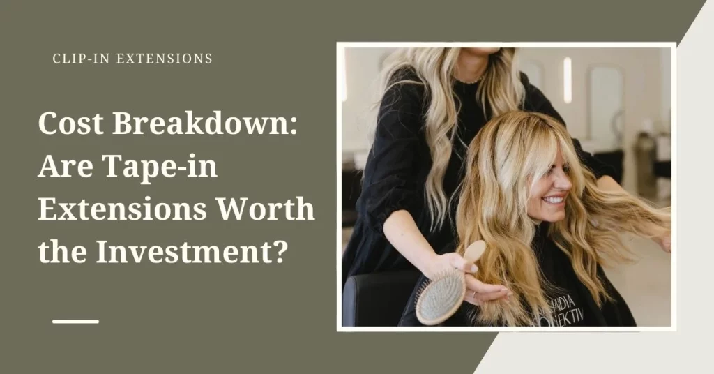 Cost Breakdown: Are Tape-in Extensions Worth the Investment?