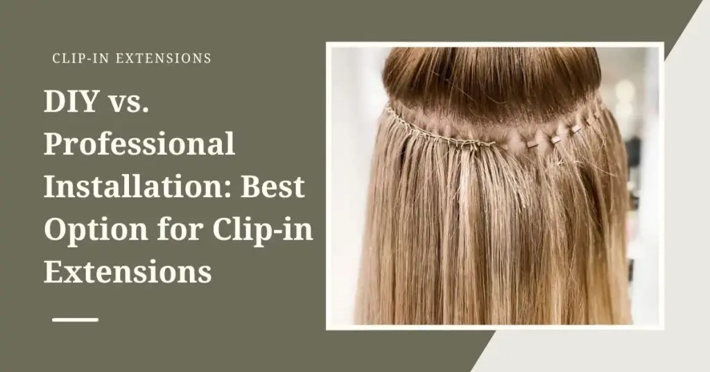 DIY vs. Professional Installation: Best Option for Clip-in Extensions